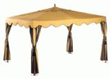 Model #UT2F - South Beach Pavilion - 12'x9' Teak Wood