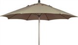 6', 7½', 9' and 11' diameter - One piece Aluminum pole -Fiberglass ribs - Anodized and powder coated finishes