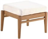 Solid Teak Ottoman
